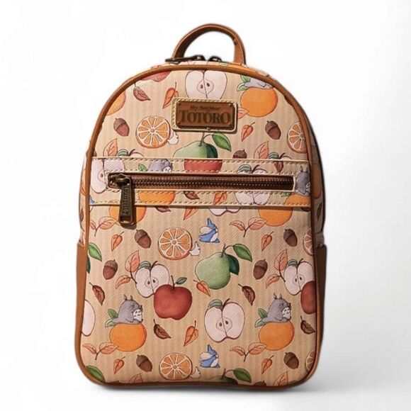 Loungefly Studio Ghibli My Neighbor Totoro Fruits Mini Backpack - Picture 1 of 7